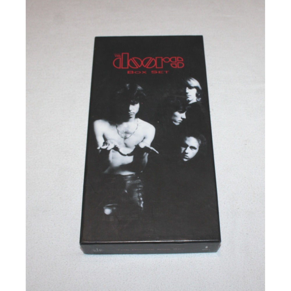 The Doors Box Set 4-CD 1997 w/ booklet 62123-2 Live Demos Band Favorites